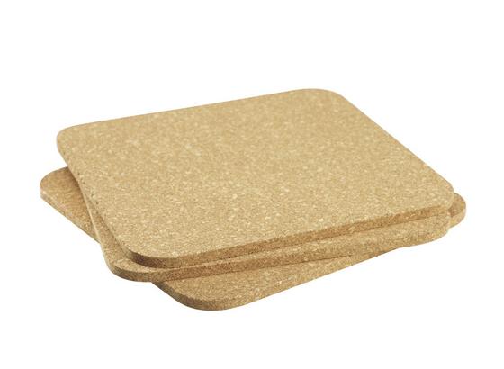 Sada Podtácků Kork - hnědá, Konvenční, další přírodní materiály (19/19cm) Sada Podtácků Kork - hnědá, Konvenční, další přírodní materiály (19/19cm)