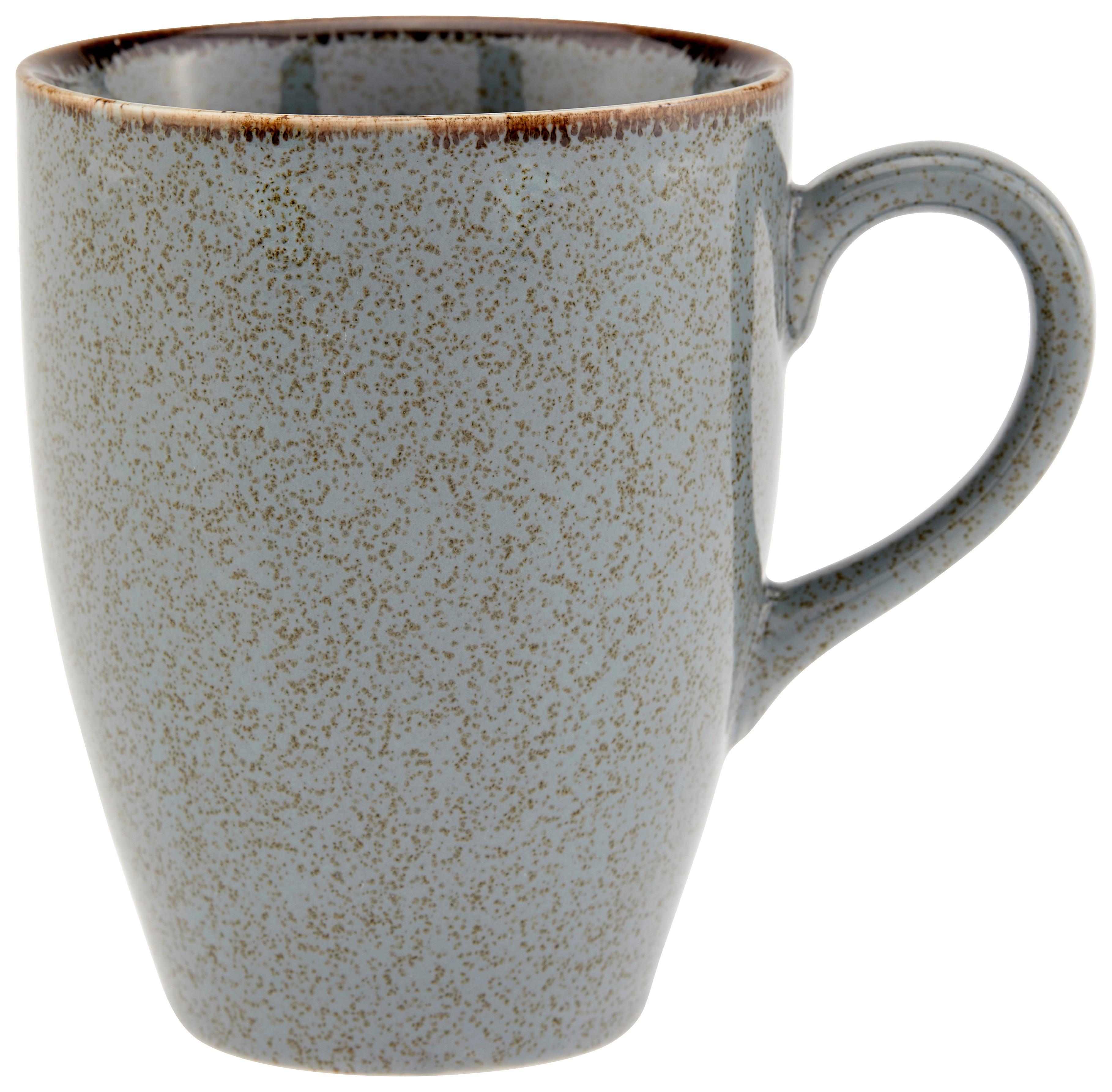 Kaffeebecher Porzellan 300 ml Blau Sonora - Blau, MODERN, Keramik (11/8cm) - James Wood