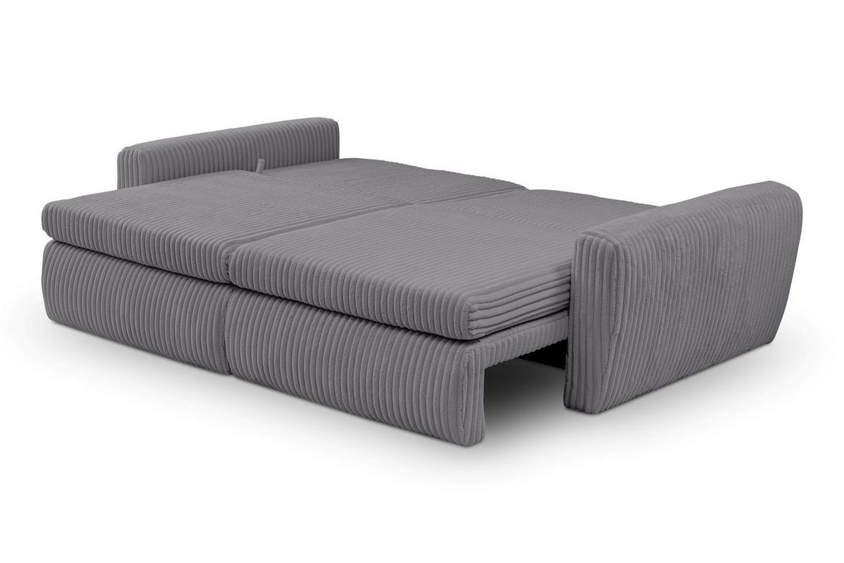 Canapea Extensibila Mevi Anthrazit B: 240 Cm - Anthrazit, MODERN (240/72-90/120cm) - Premium Living