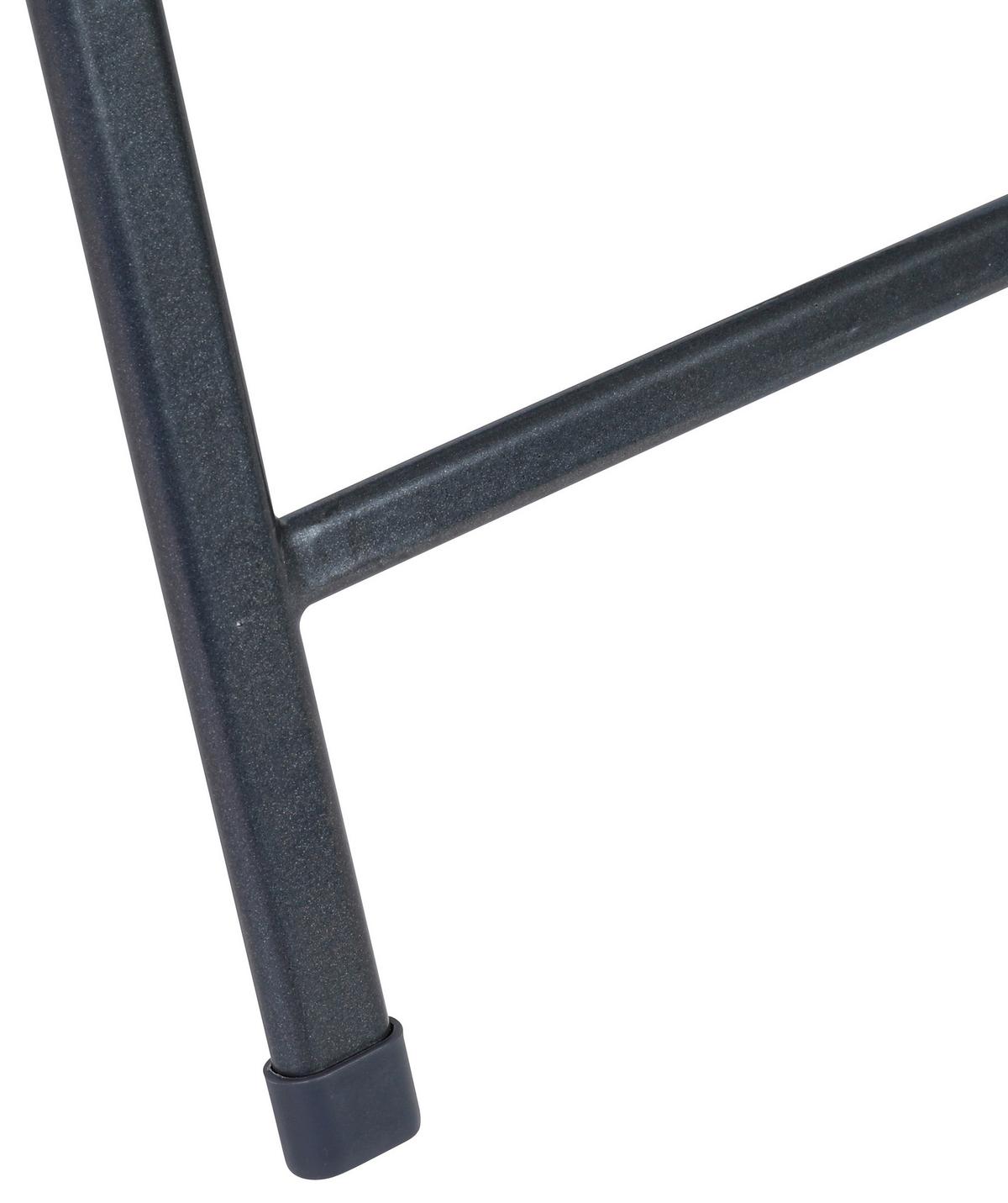 Gartensessel Klappbar Toulouse Metall - Grau, Basics, Metall (58/108/64cm) - Gardenson