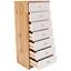 Komoda 4-you New Yuk11 - farby dubu/biela, Moderný, kompozitné drevo (50/111,4/34,6cm) Komoda 4-you New Yuk11 - farby dubu/biela, Moderný, kompozitné drevo (50/111,4/34,6cm)