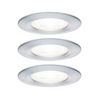 Deckenleuchte 3er-Set Ø 7,8 cm, dimmbar, Rund - Basics (7,8cm) - Paulmann