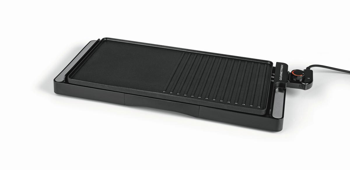 Tischgrill Marcel - Schwarz, Basics, Metall (59,3/26,2/5,9cm)