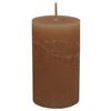 VÁLCOVÁ SVÍČKA LIA - pískové barvy, Moderní (6,8/12cm) - Premium Living