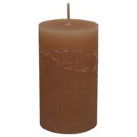 VÁLCOVÁ SVÍČKA LIA - pískové barvy, Moderní (6,8/12cm) - Premium Living