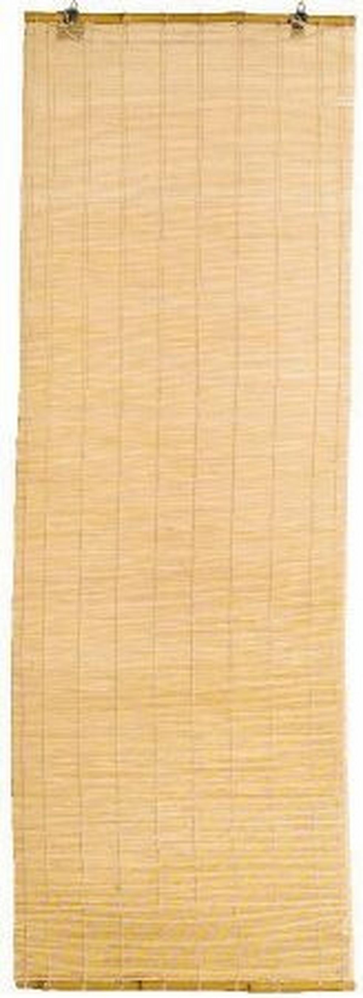 Raffrollo Willi Transparent Bambus 60x180 cm - Naturfarben, KONVENTIONELL, Holz (60/180cm) - Ondega