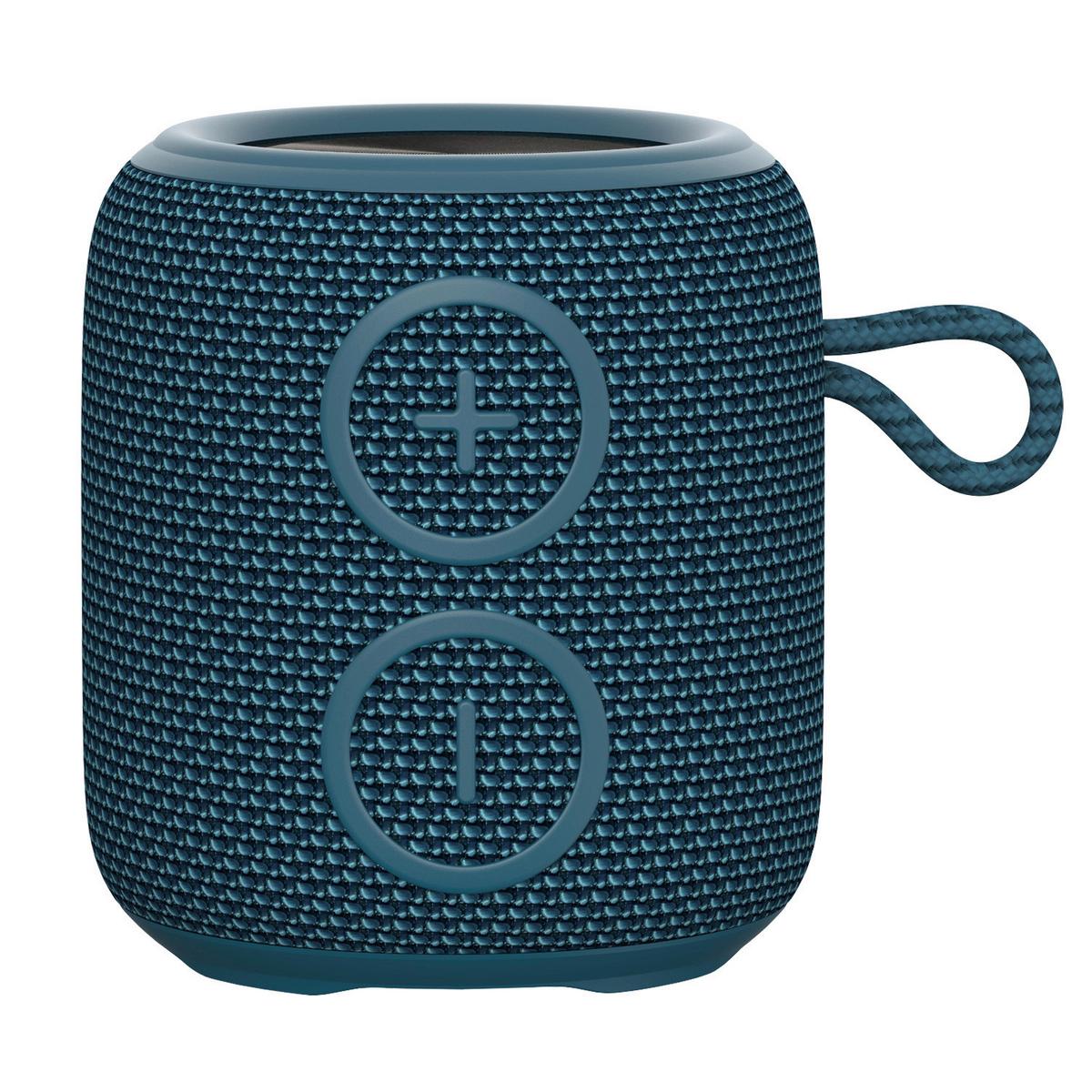 Lautsprecher Blau, Bluetooth, Usb - Blau, LIFESTYLE, Kunststoff (8,1/9/8cm)