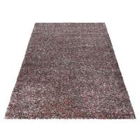 Hochflor Teppich Rosa Enjoy 160x230 Cm - Rosa, KONVENTIONELL, Textil (160/230cm)