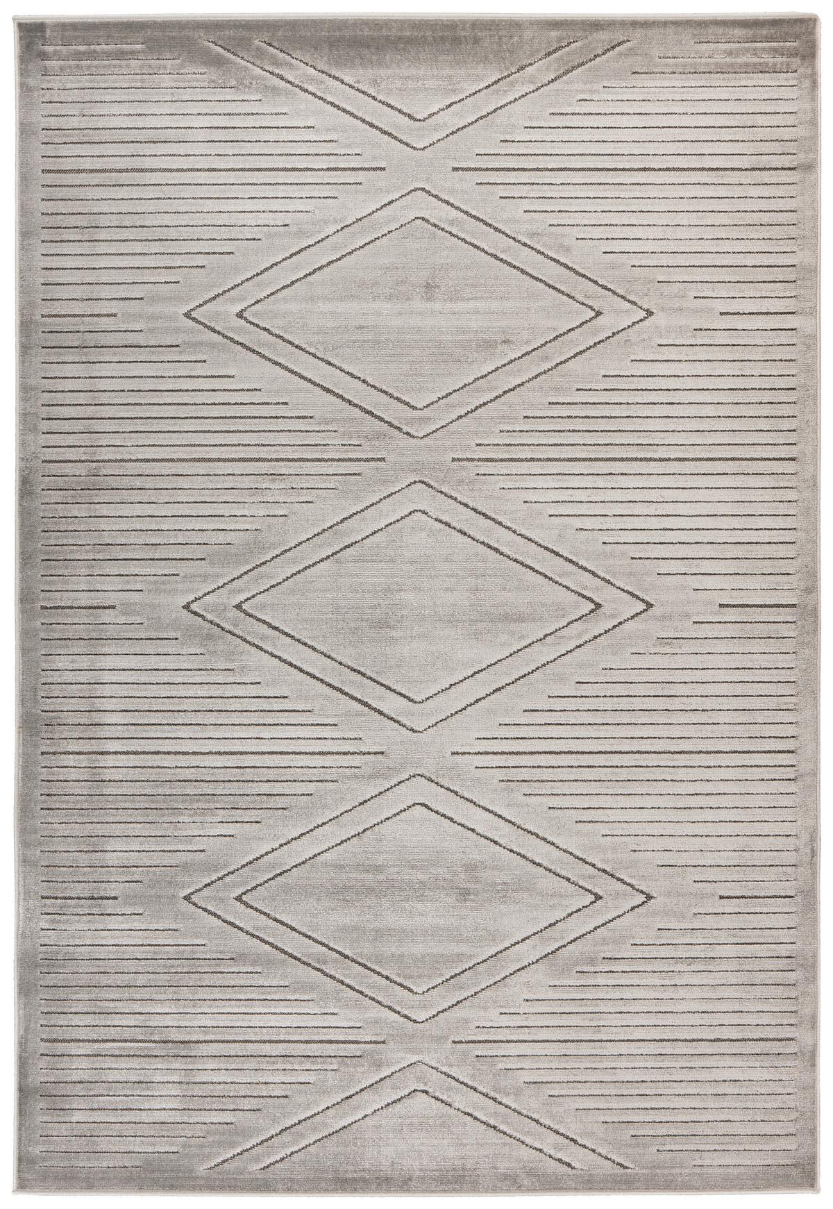 Teppich Madita 100 160x230 Cm Madita 100 - Grau, KONVENTIONELL, Textil (160/230cm)