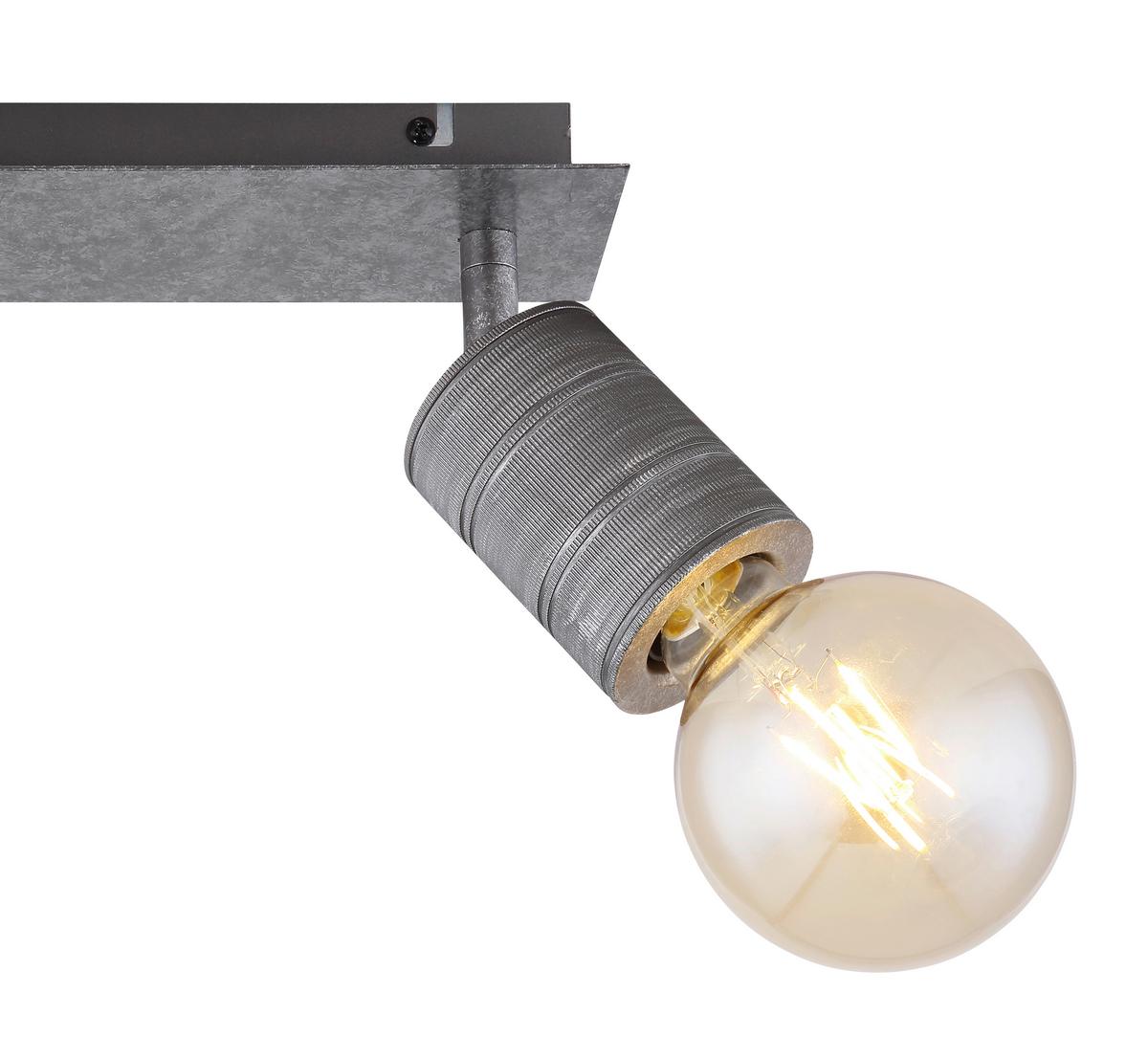 Strahler 54036-2 - Silberfarben, Basics, Metall (31/10/16cm) - Globo