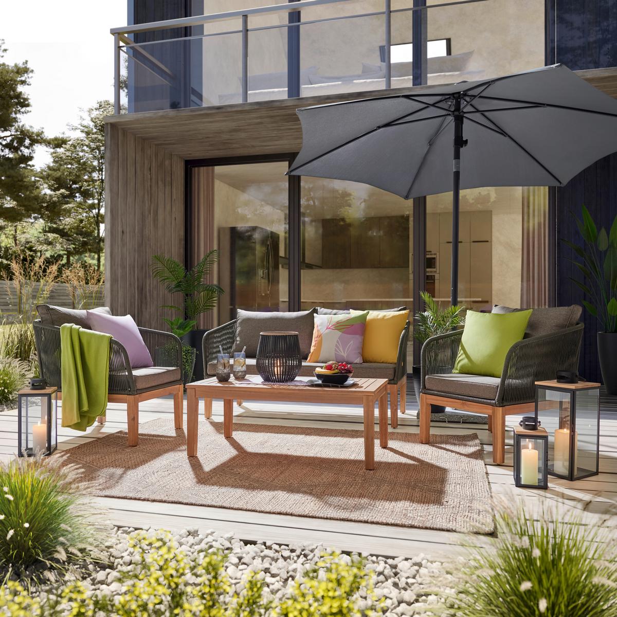 Fleecová deka Felicity, 140/200cm, zelená - světle zelená, Konvenční, textil (140/200cm) - Modern Living