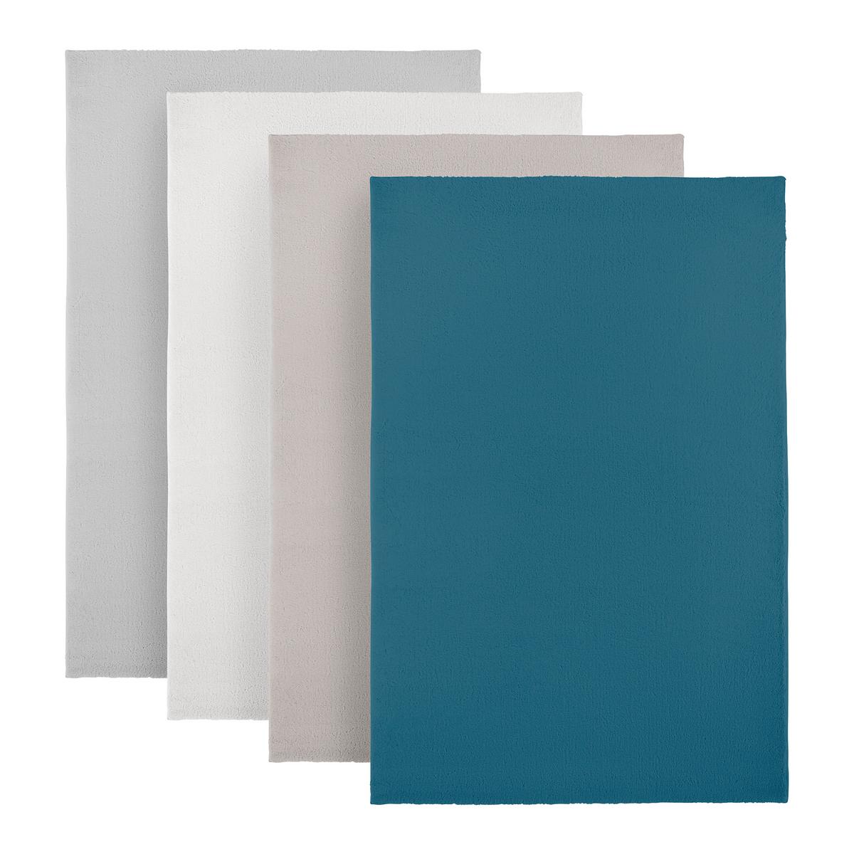 UMĚLÁ KOŽEŠINA ALESSANDRO - modrá/krémová, Konvenční, plast (100/150cm) - Mömax