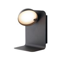 Led-wandleuchte I-Boing-Ap Ner - Schwarz, Design, Metall (14/19cm)