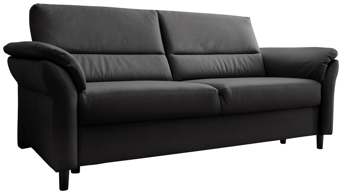 3-Sitzer-Sofa Cavoli, Schwarz B: 192 cm - Schwarz, MODERN, Textil (192/90/89cm) - Livetastic