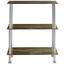 Regal Glare - Edelstahlfarben/Braun, MODERN, Glas/Metall (60/70/30cm) Regal Glare - Edelstahlfarben/Braun, MODERN, Glas/Metall (60/70/30cm)