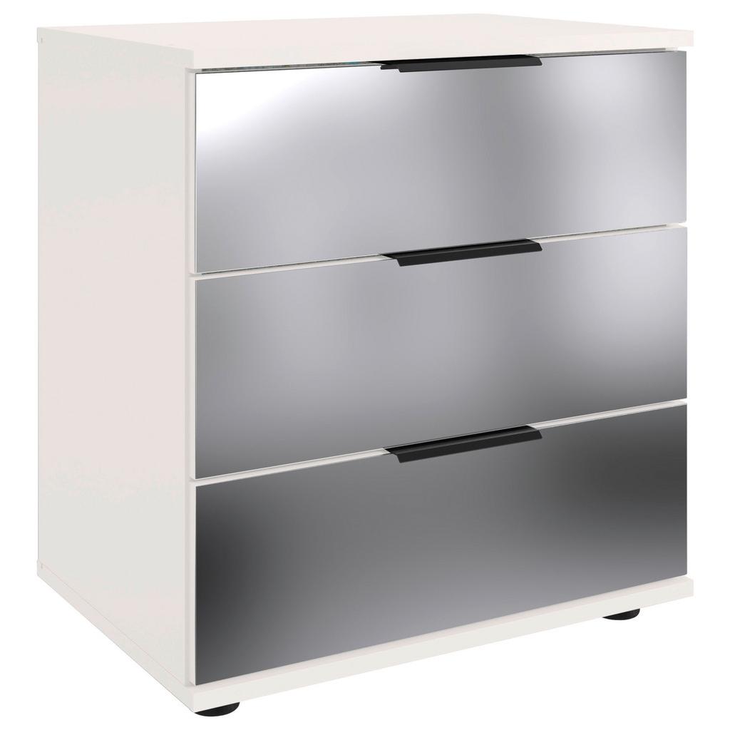 Nachkästchen Weiß H: 58 cm Saigon