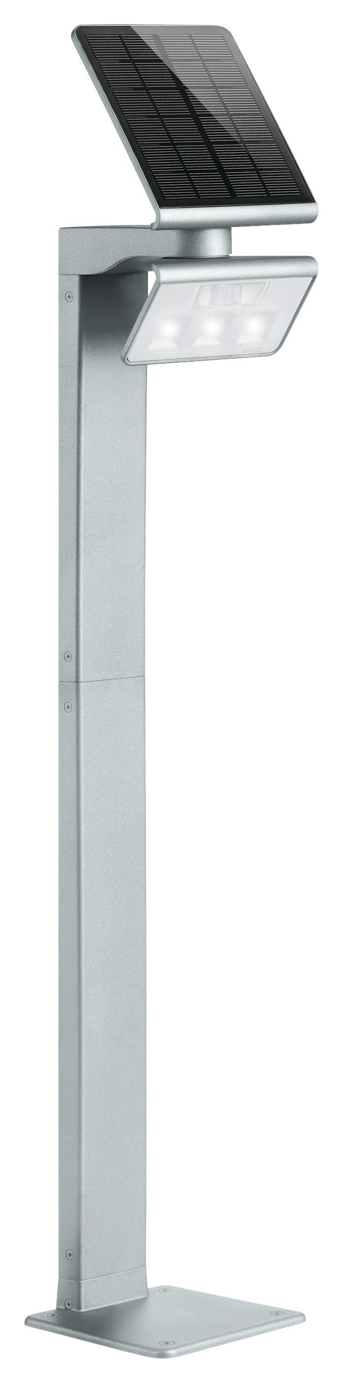 Solarleuchte Außenleuchte Xsolar Gl-S - Silberfarben, Basics, Kunststoff (18,8/19,4/117,8cm) - Steinel
