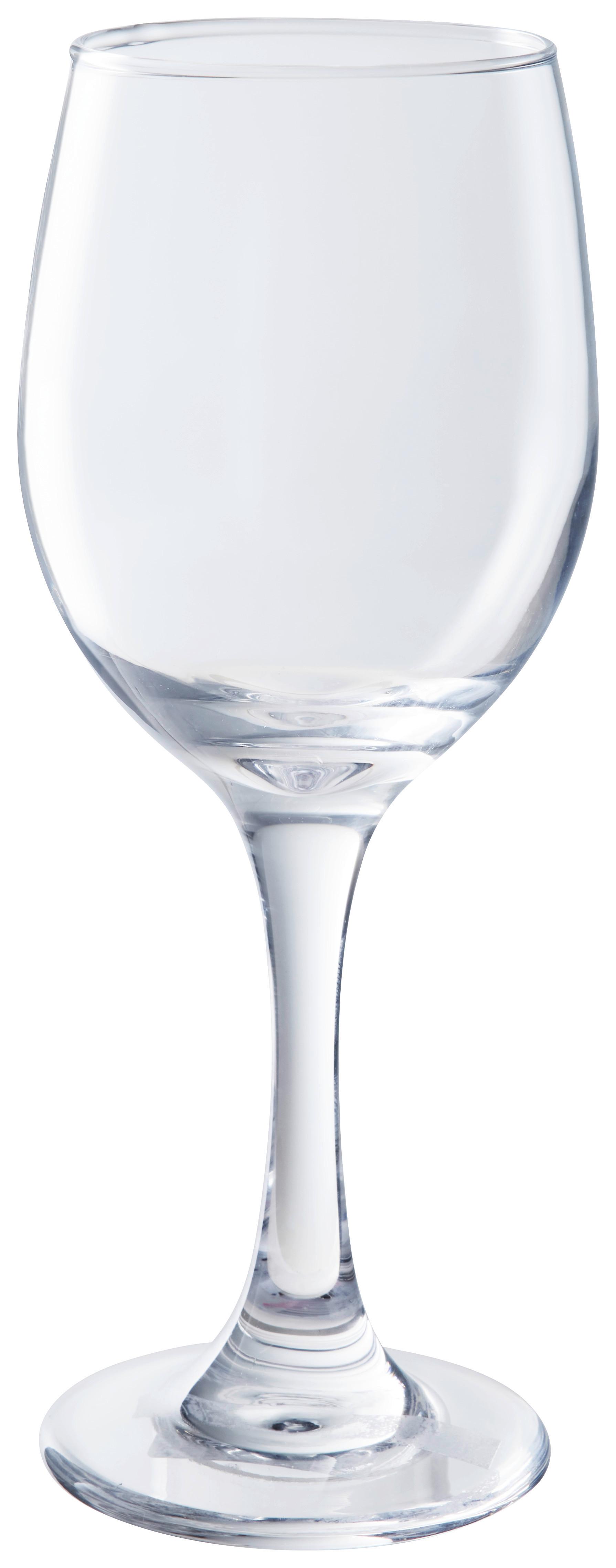 Sklenička na víno FABIAN, 330ml - čiré, Konvenční, sklo (6.2/7/19.7cm) - Based