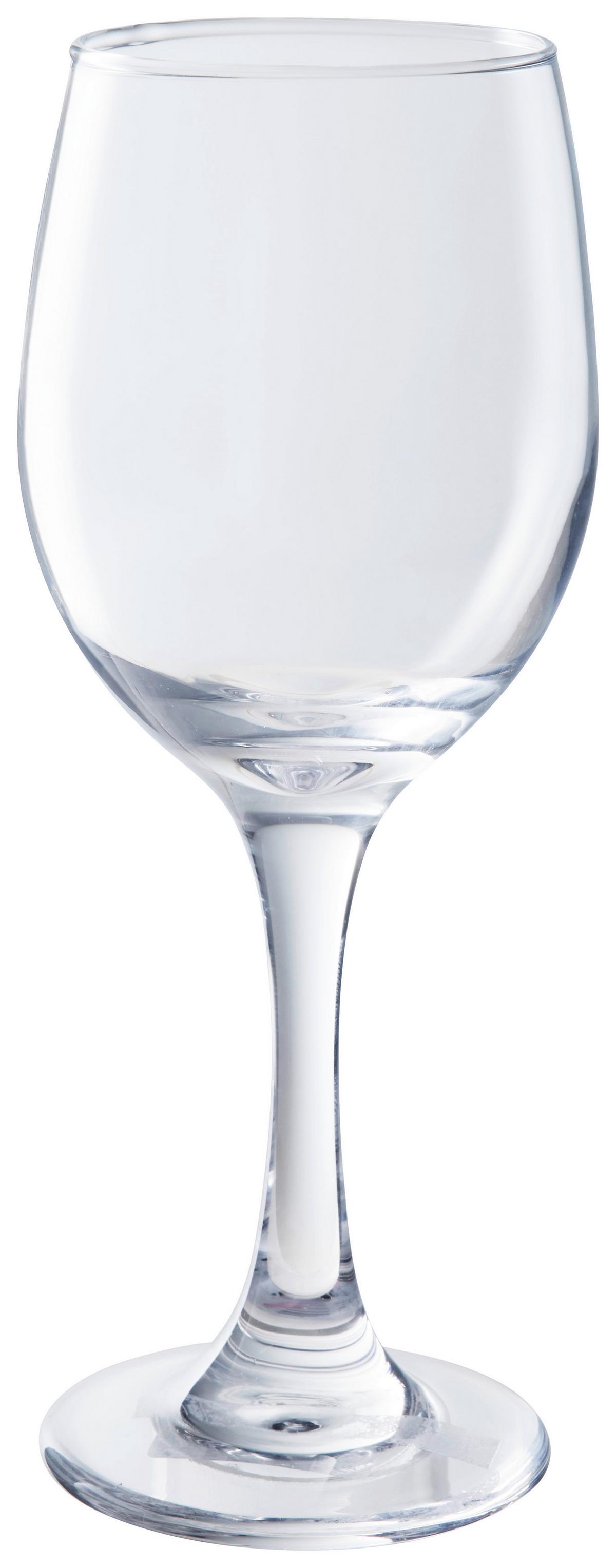 Sklenička na víno FABIAN, 330ml - čiré, Konvenční, sklo (6.2/7/19.7cm) - Based