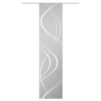 Flächenvorhang Tiberio Grau - Grau, Design, Textil (60/245cm) - Schmidt W. Gmbh