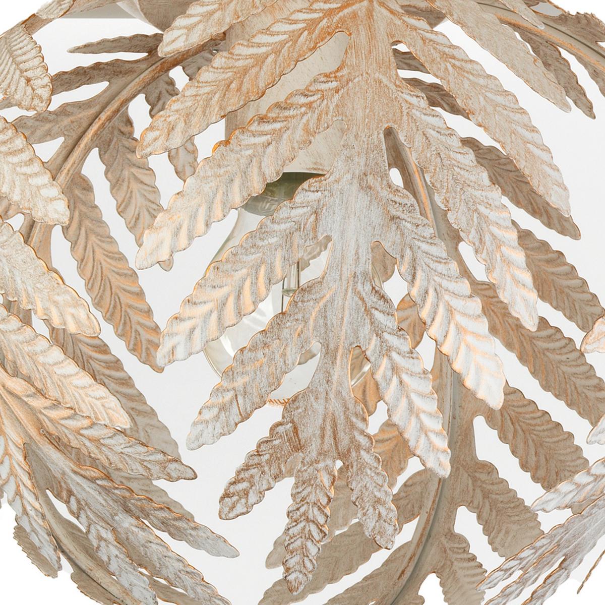 Deckenleuchte 4996/plpa - Weiß, KONVENTIONELL, Metall (25/23cm)