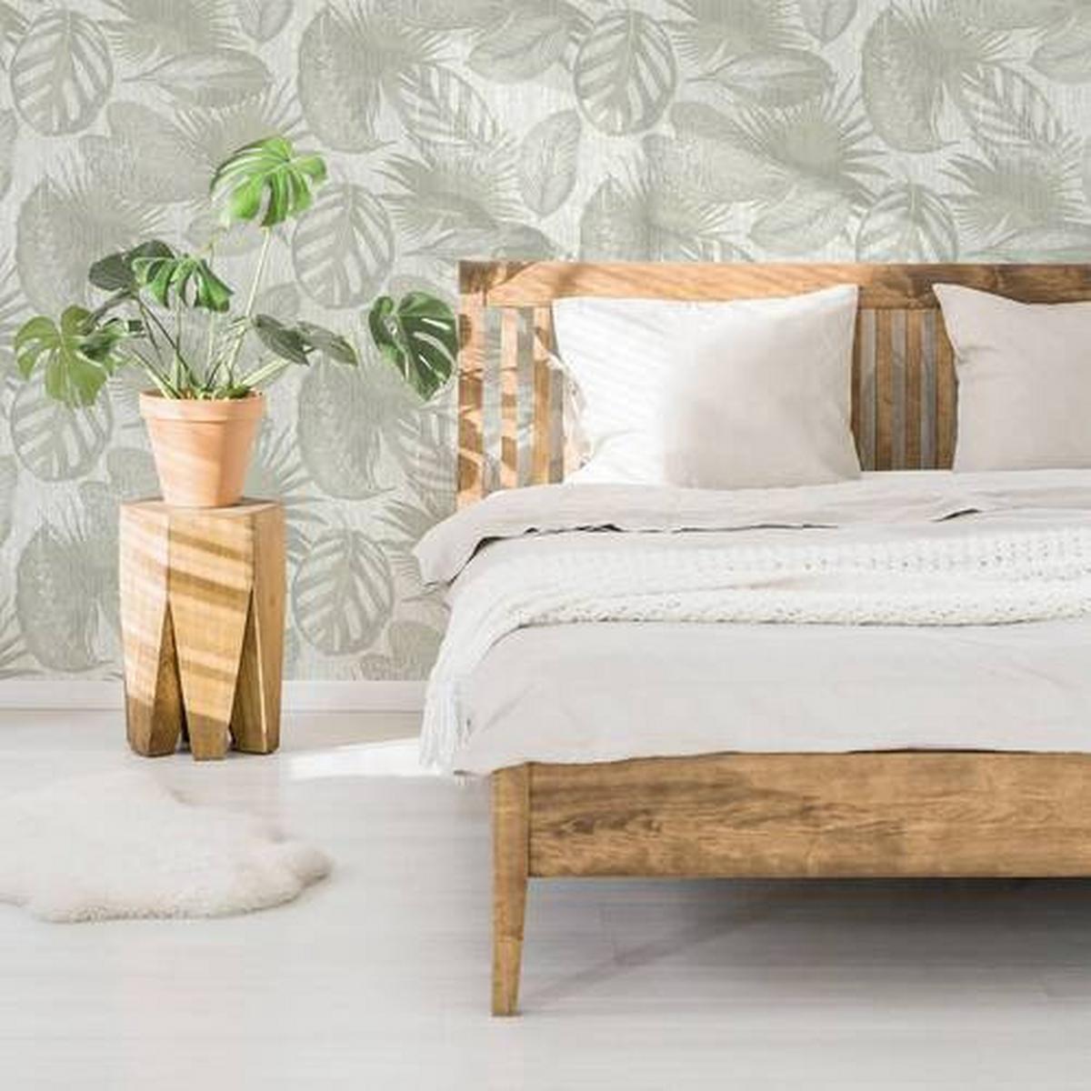 Vliestapete 113319 - Beige, Basics, Papier/Kunststoff (52/1005cm)