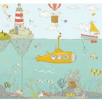 Fototapete Sealife - Multicolor, Trend, Papier (300/280cm)