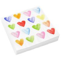 UBROUSEK KAI - bílá/vícebarevná, papír (33cm)