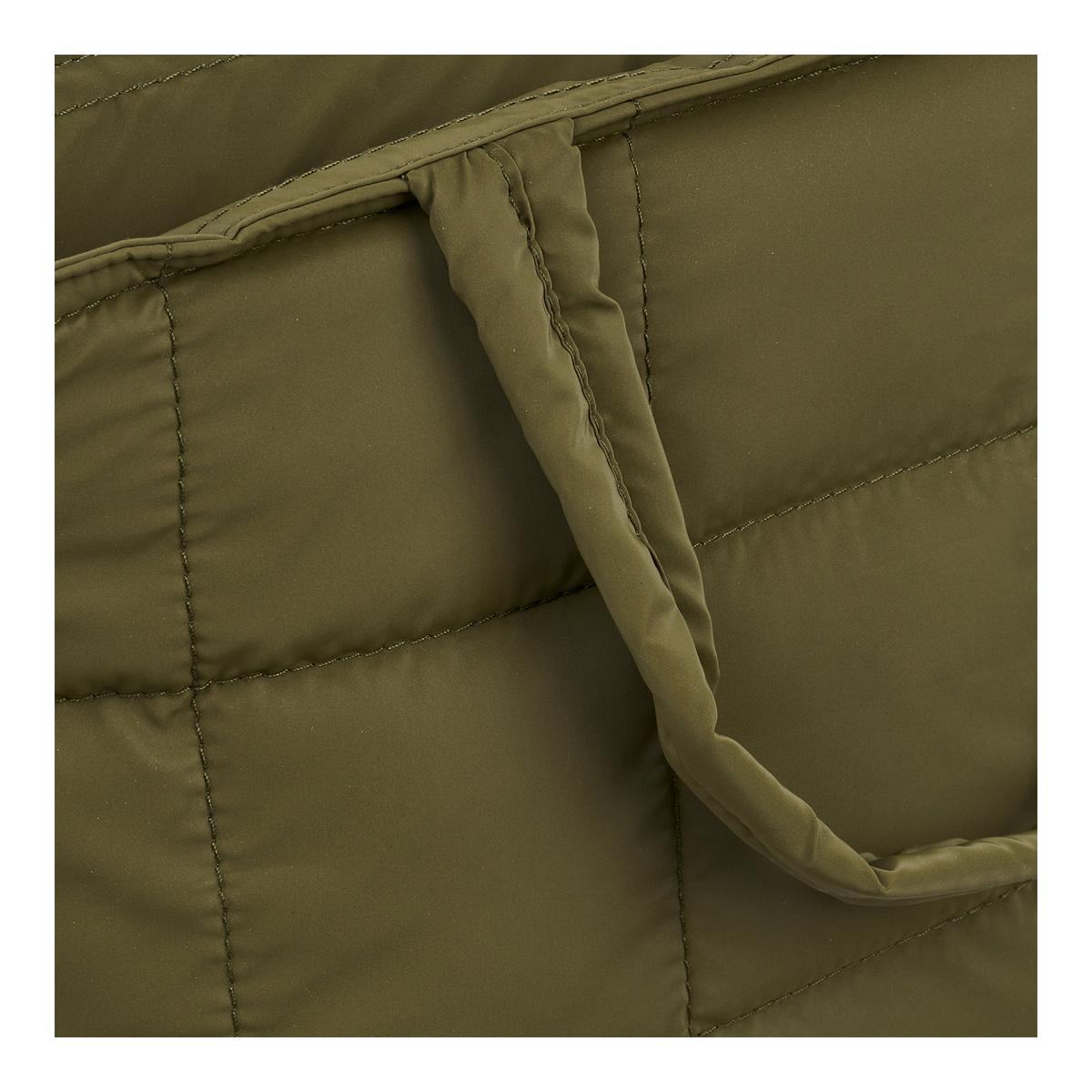 Kühltasche Olivgrün Budva 24x37x12,5 cm - Olivgrün, Basics, Kunststoff/Textil (24/37/12,5cm)