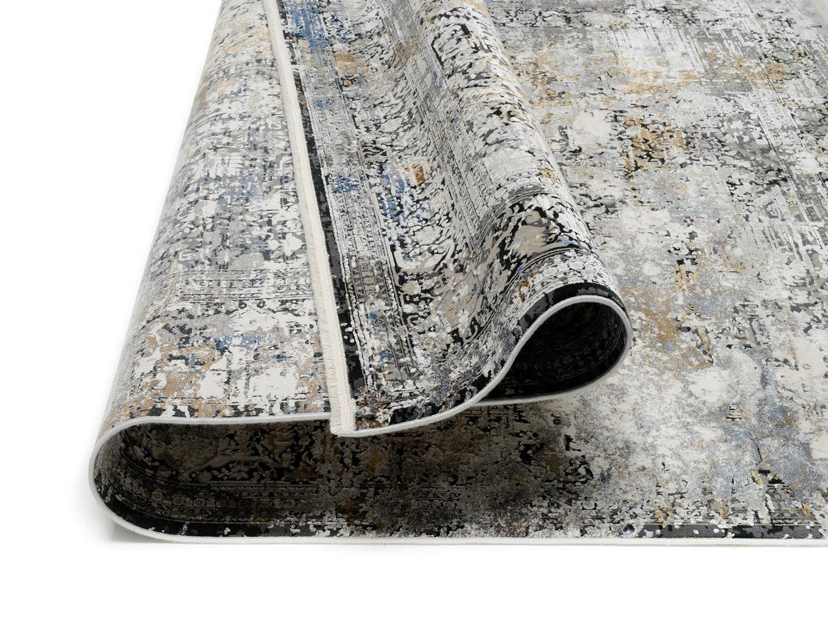 Webteppich Grau/Multicolor Le Mans 200x290 cm - Multicolor/Grau, Design, Textil (200/290cm) - Dieter Knoll
