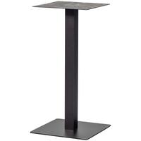 TISCHGESTELL Tablo Schwarz L: 50cm - Schwarz, MODERN, Metall (50/50/105cm) - Livetastic