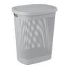 Prádlení koš ARNE 58 L - šedá, Konvenční, plast (47,5/36/57,5cm)