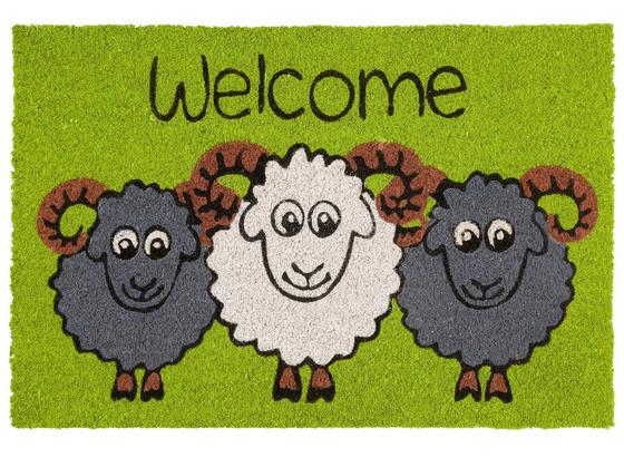 Rohožka Welcome Sheep - Multicolor (40/60cm) - Mömax modern living Rohožka Welcome Sheep - Multicolor (40/60cm) - Mömax modern living