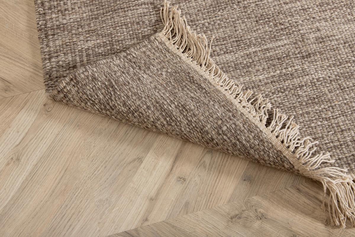 Flachwebteppich Cyrus - Beige, LIFESTYLE, Textil (160/230cm) - P & B