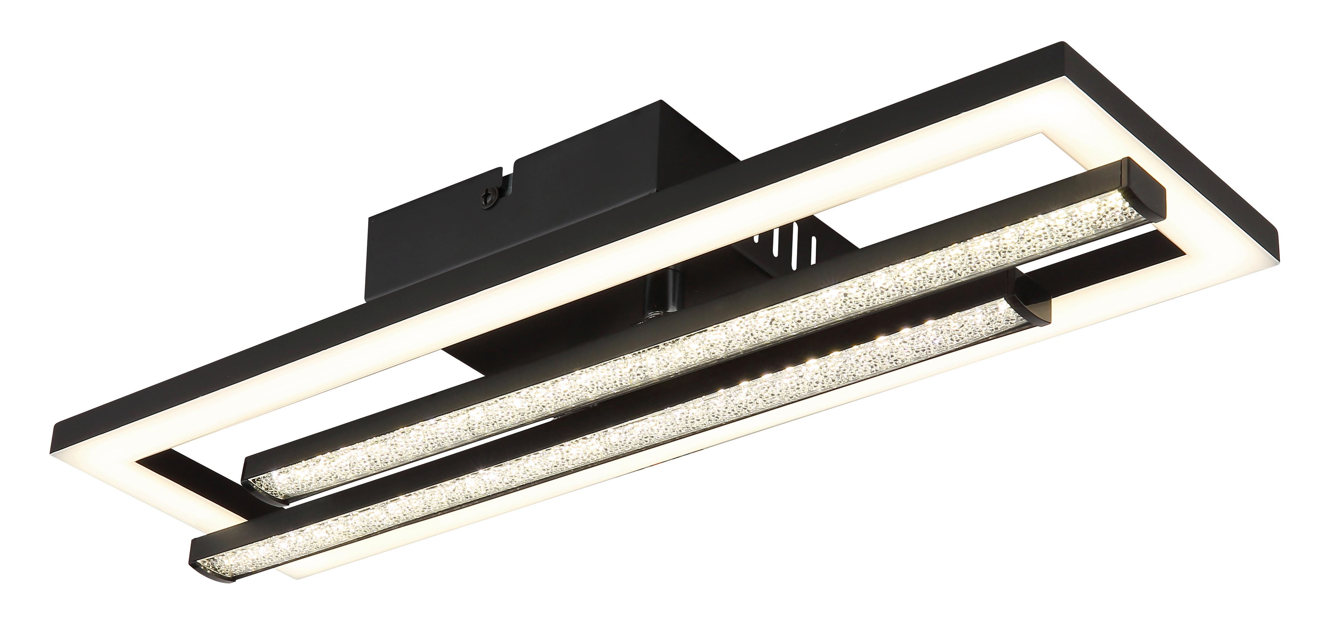 LED-Deckenleuchte 672843s - Klar/Opal, Design, Kunststoff (40/37,5/6,3cm) - Globo