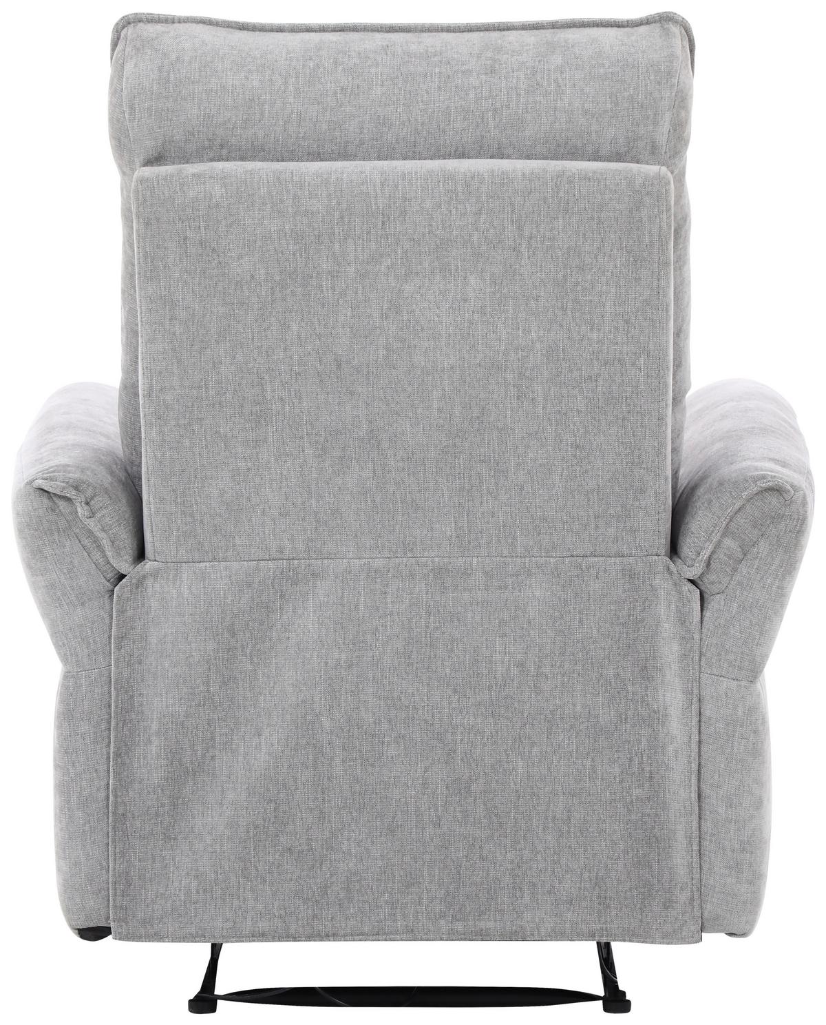 Fernsehsessel Porto - Schwarz/Grau, MODERN, Textil (86/103/92cm) - Livetastic