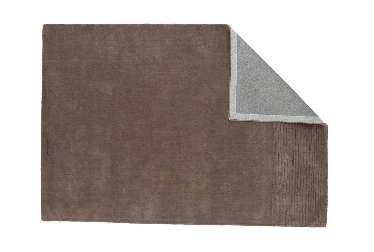 Hochflorteppich Matteo - Braun, LIFESTYLE, Textil (230/160cm) - P & B
