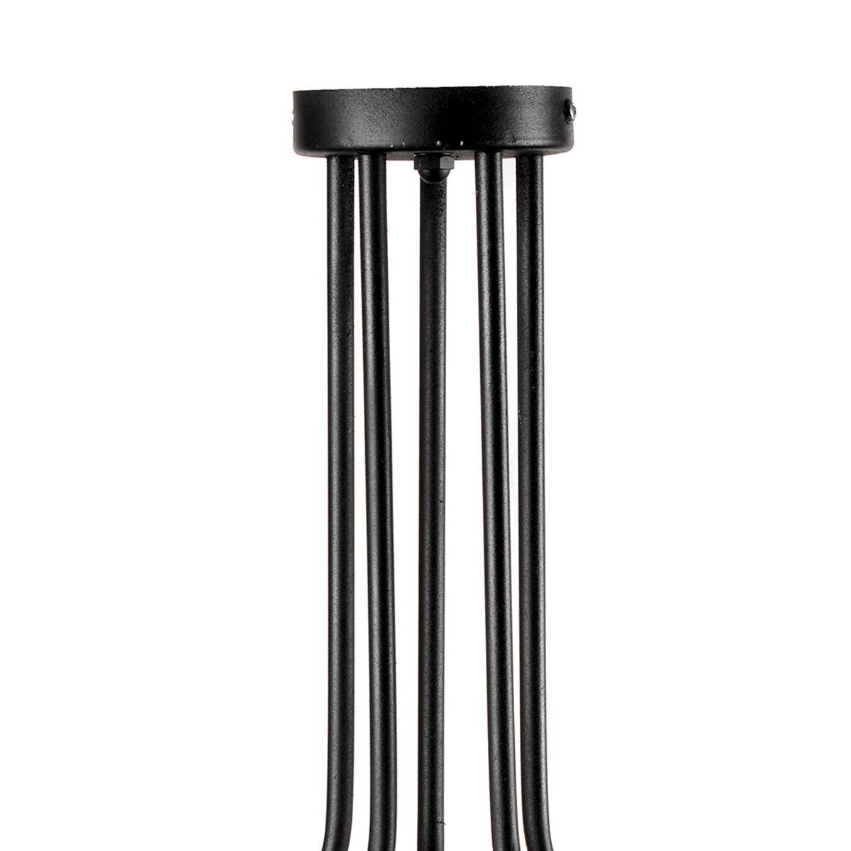 Deckenleuchte 5041/Pl5 - Schwarz, Basics, Metall (55/45cm)