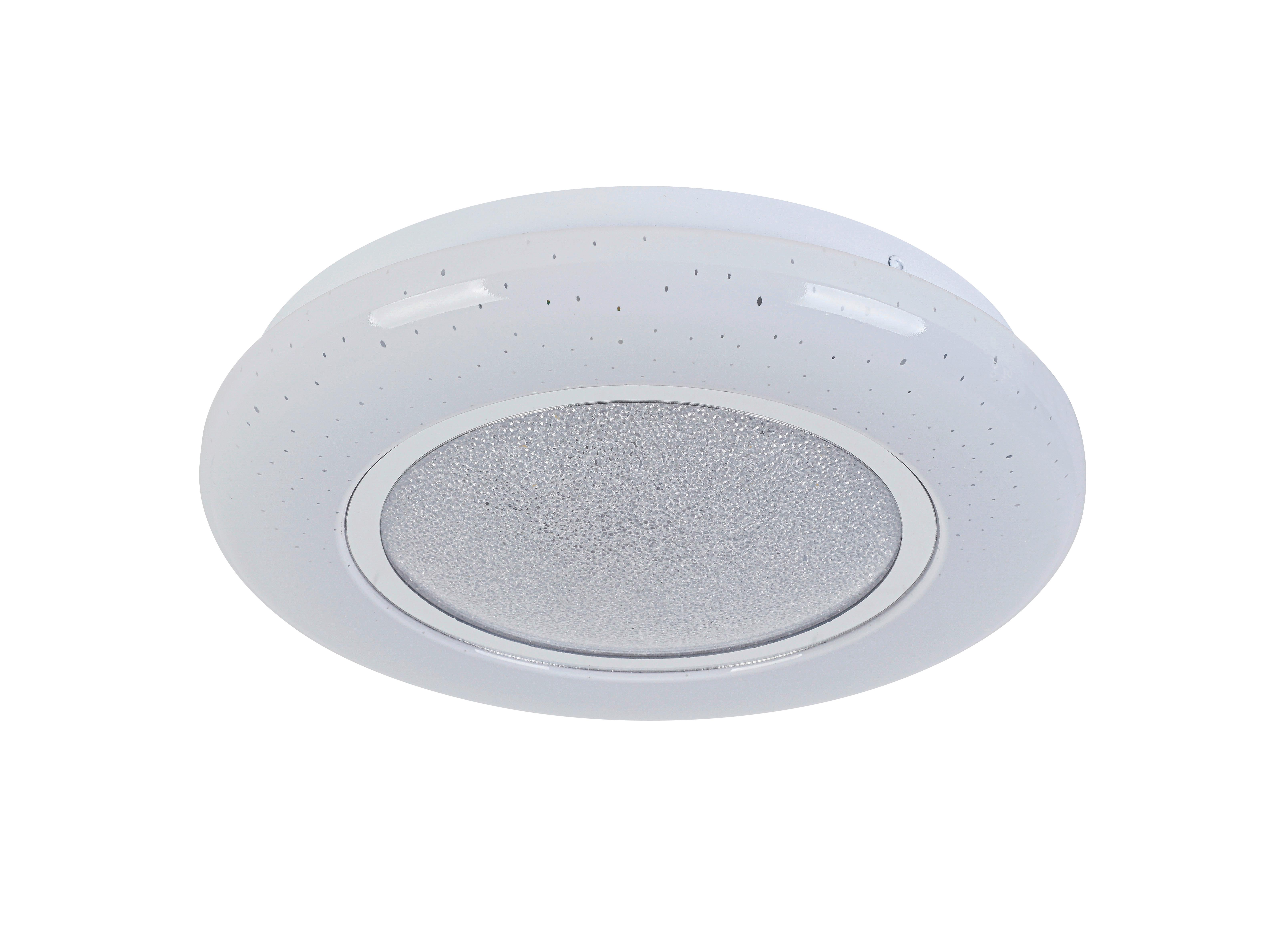 Led Mennyezeti Lámpa Elma  *TOP ÁR* - króm/fehér, Modern, műanyag/fém (26/5,5cm) - Best Price