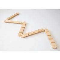 Balanceboard, natur Länge ca 3 Meter - Birkefarben, Basics, Holz (300cm)
