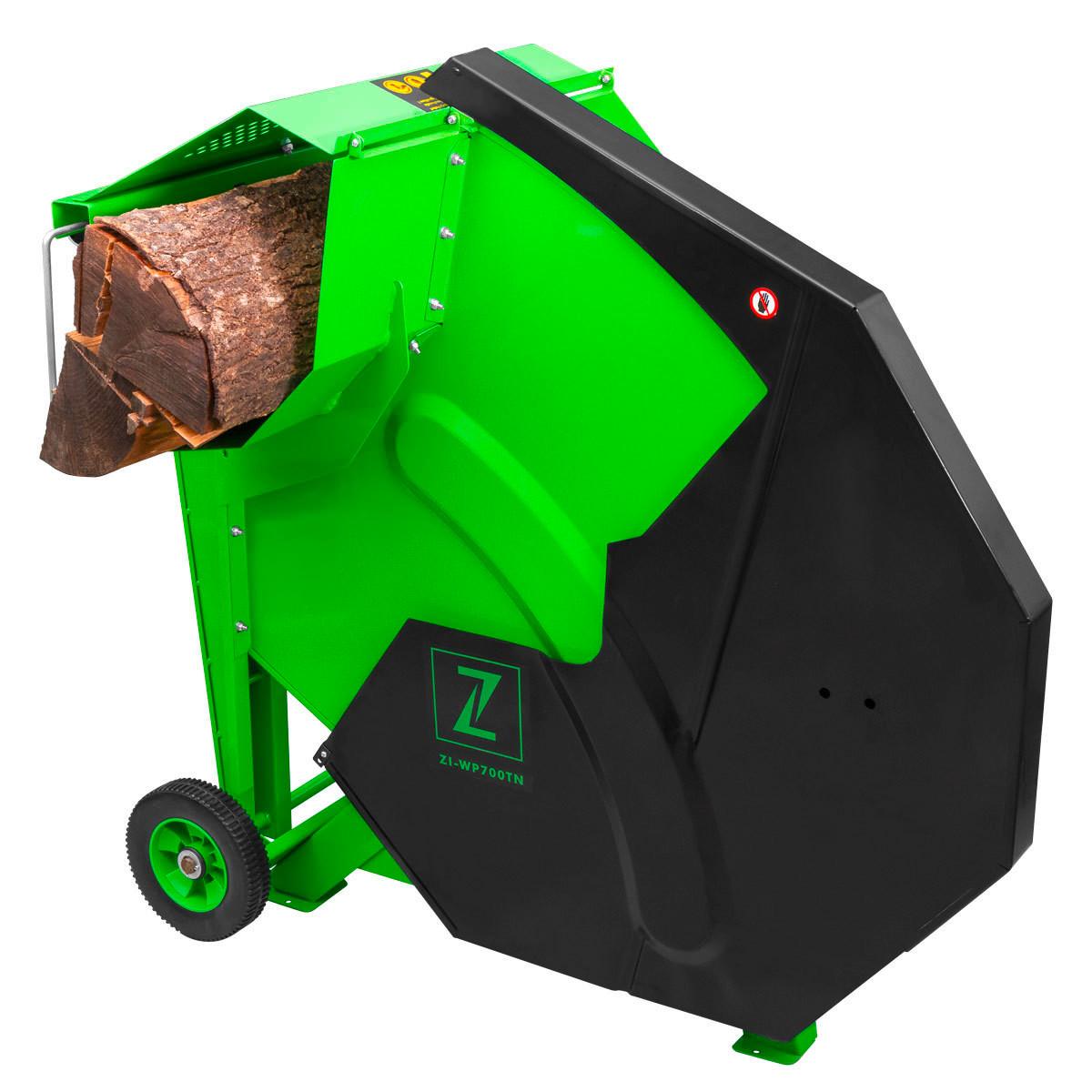 Wippkreissäge Zi-Wp700tn Mit Transporträder, Netzbetrieb - Grün, Basics, Metall (70/117,5/118,5cm) - Zipper