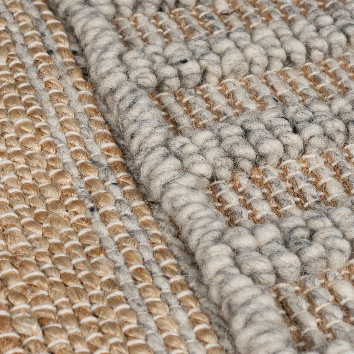 Handwebteppich Medina - Naturfarben, KONVENTIONELL, Textil (120/170cm)