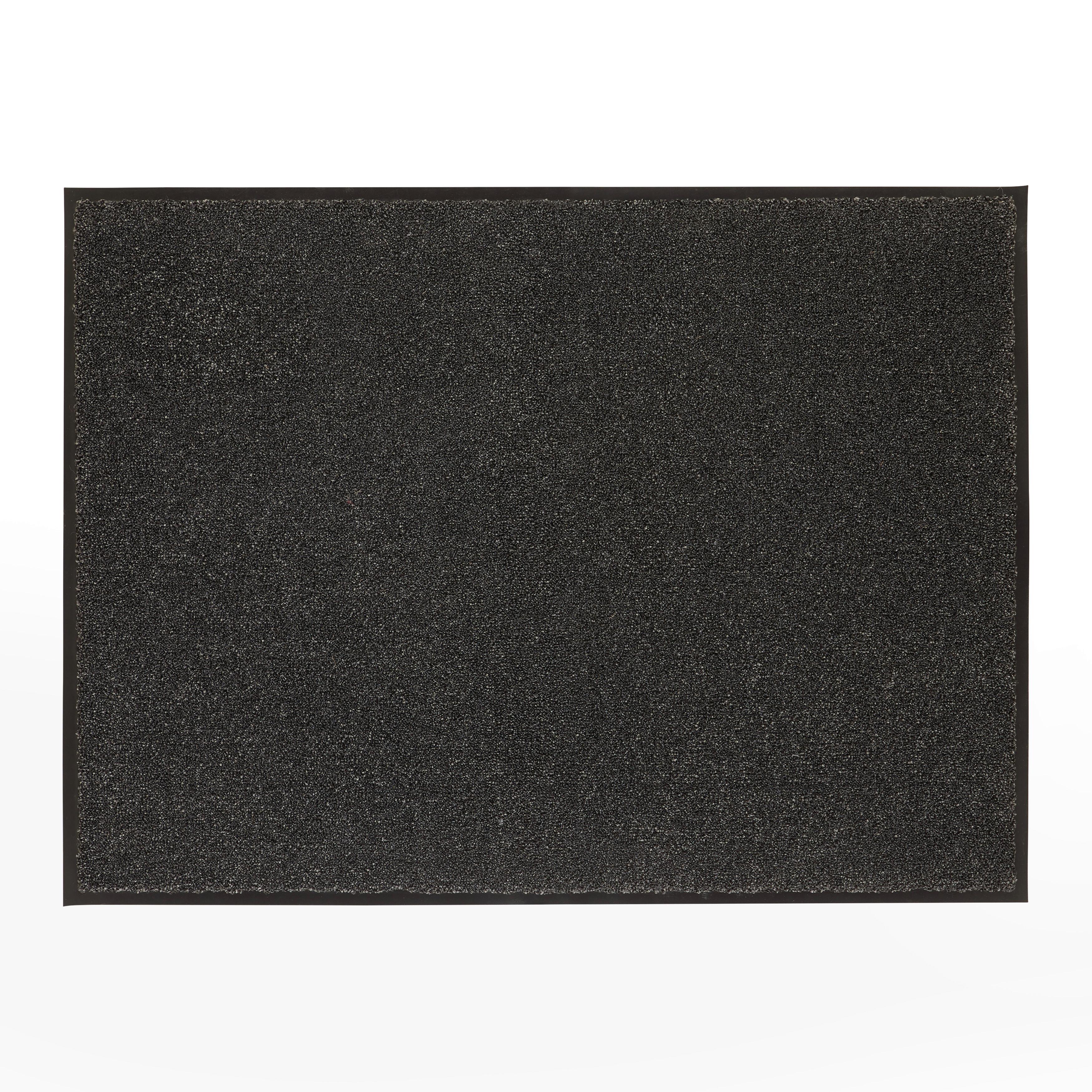 DVEŘNÍ ROHOŽKA Eden, 60/80cm, antracit - antracitová, Moderní, plast (60/80cm) - Modern Living