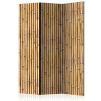PARAVENT Braun Beige B: 135 cm - Beige/Braun, Basics, Holz/Textil (135/172/3cm) - artgeist