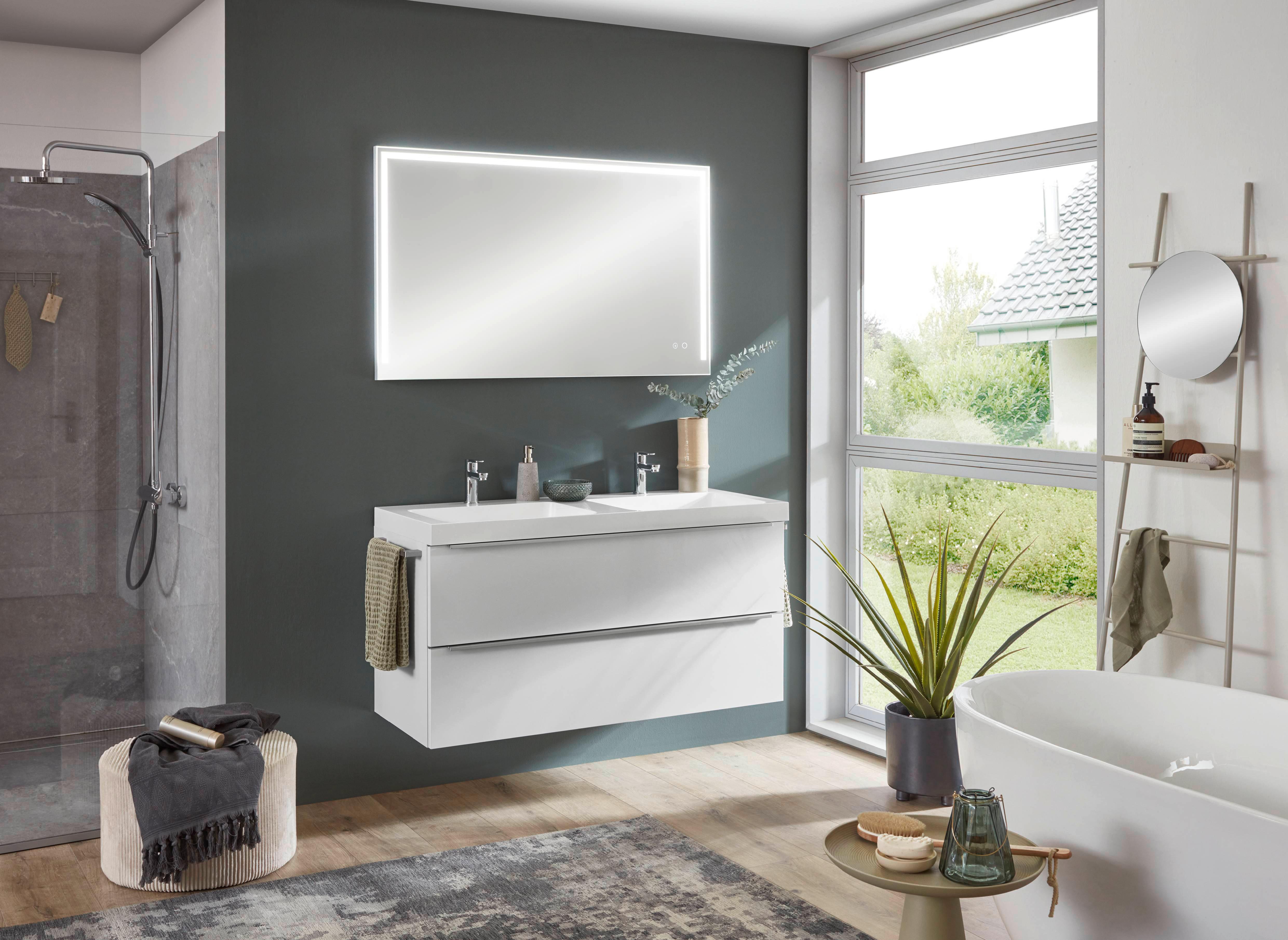 TV-Element Las Vegas Sandfarben B: 200 cm - Sandfarben, MODERN, Holzwerkstoff (200/36/37cm) - Vertico