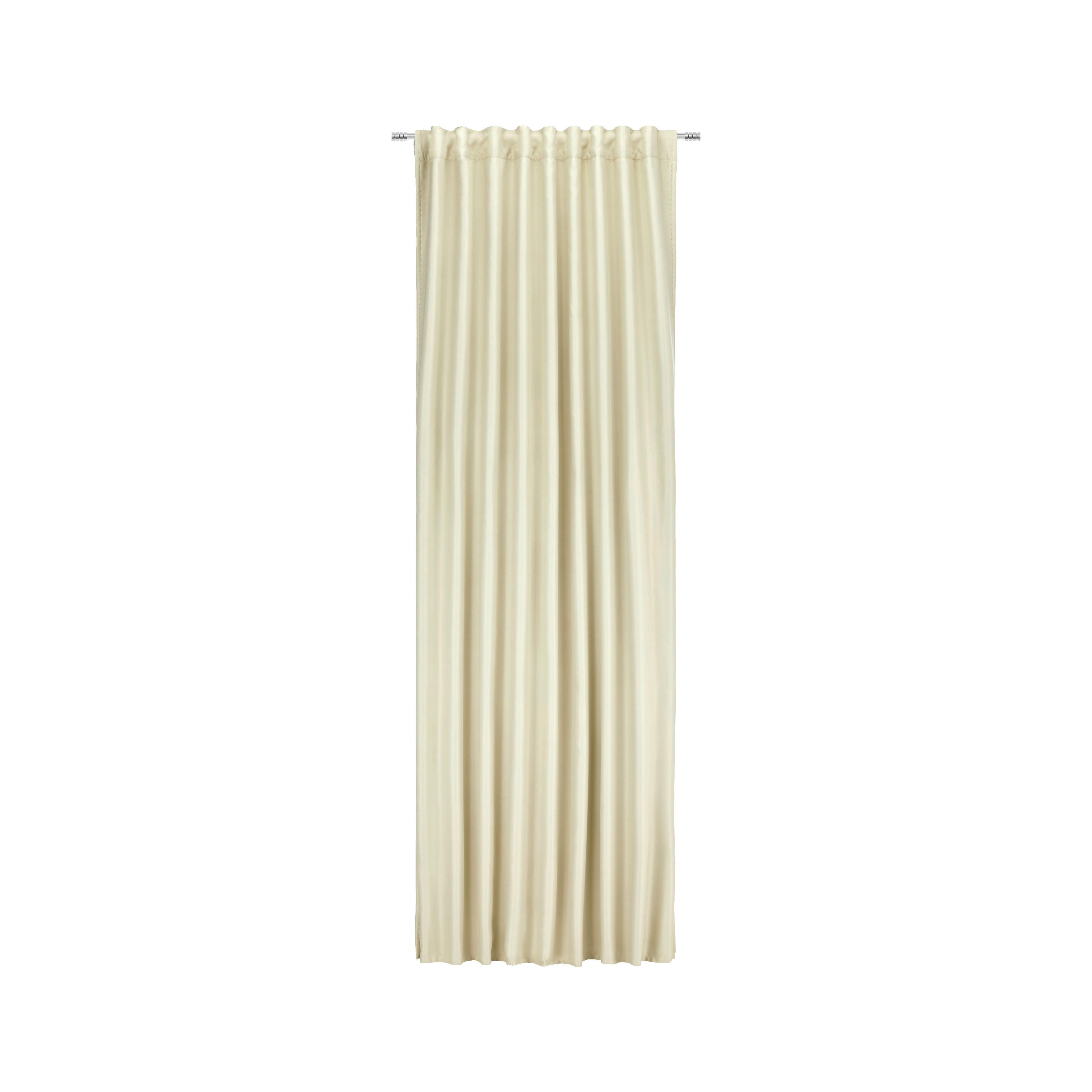 Akustický záves Hamo prírodná, 135x245cm - prírodná farba, Modern, textil (135/245cm)