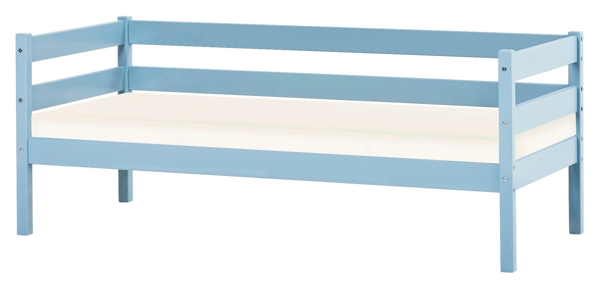 Kinder-/jugendbett Comfort Blau, Lf: 70x160 Cm - Blau, MODERN, Holz (70/160cm) - MID.YOU