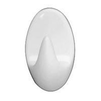 Klebehaken Liliputhaken 4404010100 - Weiß, KONVENTIONELL, Kunststoff (2,5/4/2cm) - Wenko