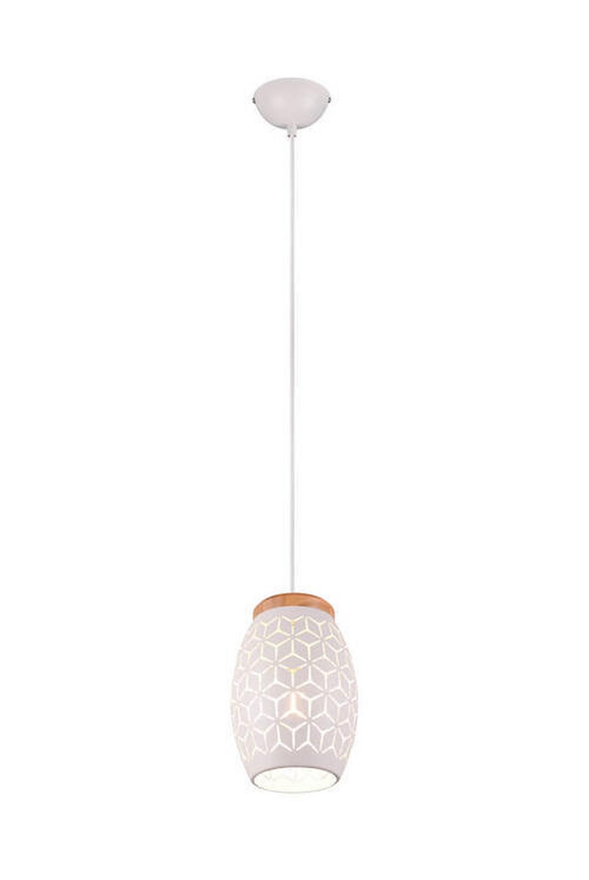 Hängeleuchte R31571031 Bidar - Weiß, KONVENTIONELL, Metall (15/150cm)