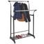 Posuvný Stojan Na Odev Swing - čierna/chrómová, Moderný, umelá hmota/kov (90/111-170/52,5cm) Posuvný Stojan Na Odev Swing - čierna/chrómová, Moderný, umelá hmota/kov (90/111-170/52,5cm)